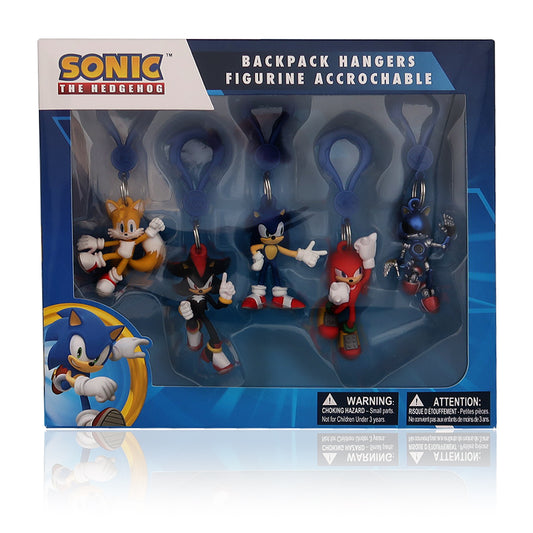 Sonic the Hedgehog Backpack Hangers Collector Box